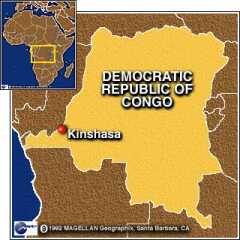 cartina congo